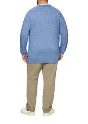 s.Oliver Strickpullover Hellblau/Grau/Blau