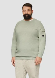 s.Oliver Strickpullover mit Raglanärmeln und Strukturmix 