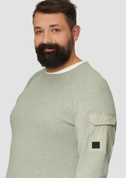 s.Oliver Strickpullover mit Raglanärmeln und Strukturmix 
