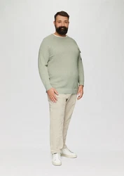 s.Oliver Strickpullover mit Raglanärmeln und Strukturmix 