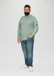 s.Oliver Strickpullover mit Raglanärmeln und Strukturmix 