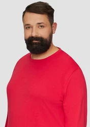 s.Oliver Langarmshirt aus Baumwolljersey Rot