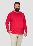 s.Oliver Langarmshirt aus Baumwolljersey Rot