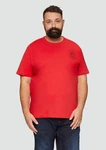 s.Oliver T-Shirt mit Frontprint Artwork Rot/Braun