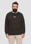 s.Oliver Langarmshirt mit Logo Dunkelgrün/Khaki/Schwarz/Grün