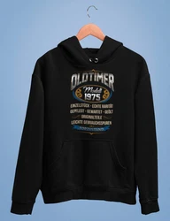 Youth Designz Kurzarmpullover Herren Hoodie Geburtstag Oldtimer Vintage Schwarz/Braun/Blau