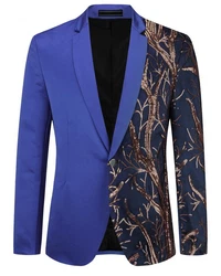 Allthemen Smokingjacke  Gold
