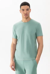 Mey Pyjamaoberteil Serie Relax Uni Grün/Hellgrün/Hellblau