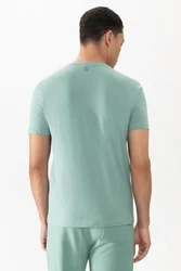 Mey Pyjamaoberteil Serie Relax Uni Grün/Hellgrün/Hellblau
