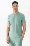 Mey Pyjamaoberteil Serie Relax Uni Grün/Hellgrün/Hellblau