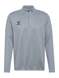 hummel Sweatshirt Plain/ohne Details Grau/Hellblau/Hellgrau/Blau
