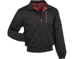 Brandit Jacke Lord Canterbury Schwarz/Rot/Dunkelrot