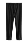 Next Anzughose Flanellanzug Slim-Fit (1) Schwarz/Beige/Dunkelgrau