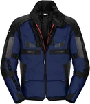SpiDi Motorradjacke Crossmaster Hellblau/Dunkelblau