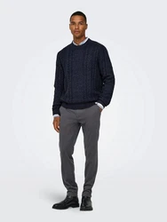 Only & Sons Hose ONSMark Dunkelgrau/Grau/Hellgrau