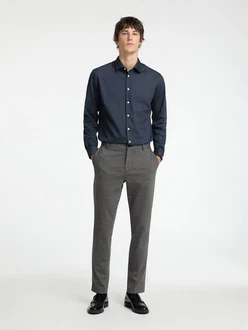 SELECTED HOMME Hemd SLHPerformance Dunkelblau/Grau/Khaki/Dunkelgrau/Hellgrau