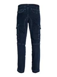 Jack & Jones Cargojeans JJIPAUL JJFLAKE (1-tlg) Dunkelblau/Blau