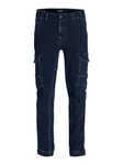 Jack & Jones Cargojeans JJIPAUL JJFLAKE (1-tlg) Dunkelblau/Blau