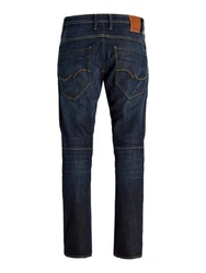 Jack & Jones Regular-fit-Jeans JJIMIKE JJOSAKA Dunkelblau/Blau