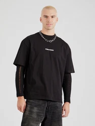 Pegador T-Shirt Colne Logo Oversized Tee schwarz/weiß