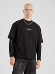 Pegador T-Shirt Colne Logo Oversized Tee schwarz/weiß