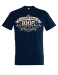 Youth Designz T-Shirt Legend Since 1995 Dunkelblau/Blau