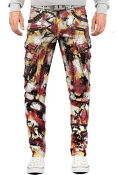 Cipo & Baxx Regular-fit-Jeans Hose BA-CD587 bunt
