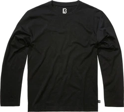 Brandit Premium Longsleeve Shirt Schwarz