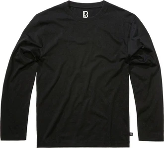 Brandit Premium Longsleeve Shirt Schwarz