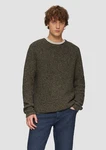 QS Strickpullover oliv
