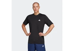 ADIDAS PERFORMANCE Sportshirt Essentials/TR-ES STRETCH T Schwarz/Dunkelgrau