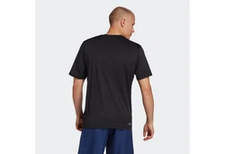 ADIDAS PERFORMANCE Sportshirt Essentials/TR-ES STRETCH T Schwarz/Dunkelgrau