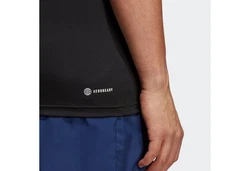 ADIDAS PERFORMANCE Sportshirt Essentials/TR-ES STRETCH T Schwarz/Dunkelgrau