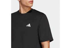 ADIDAS PERFORMANCE Sportshirt Essentials/TR-ES STRETCH T Schwarz/Dunkelgrau