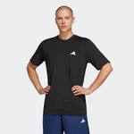 ADIDAS PERFORMANCE Sportshirt Essentials/TR-ES STRETCH T Schwarz/Dunkelgrau