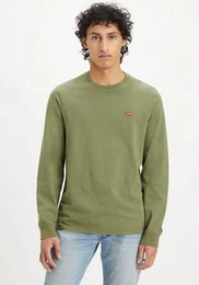 Levi's Langarmshirt mit Logo-Applikation