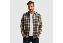 PME LEGEND Longsleeve Hemd Braun