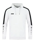 Jako Sweatshirt Power Hoody Weiß/Schwarz/Lila/Gelb