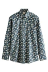 Next Businesshemd Formelles Slim Fit Signature Hemd Hellblau/Blau/Dunkelblau