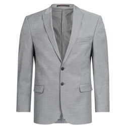 GREIFF Corporate Sakko Herren Modern WITH 37.5 Regular Hellgrau