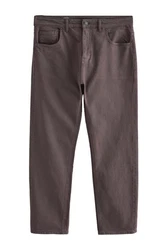 Next Straight-Jeans Authentic Straight Fit Dunkelbraun/Khaki/Braun/Grau/Lila/Dunkelrot