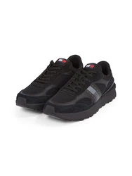 Tommy Jeans Sneaker Ess Technical Running Schwarz