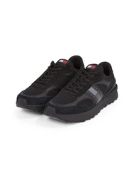 Tommy Jeans Sneaker Ess Technical Running Schwarz