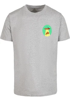 MisterTee Herren Ufo Pizza Tee Hellgrau/Grau/Grün MisterTee Herren Ufo Pizza Tee Hellgrau/Grau/Grün