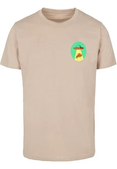 MisterTee Herren Ufo Pizza Tee Khaki/Beige/Braun MisterTee Herren Ufo Pizza Tee Khaki/Beige/Braun