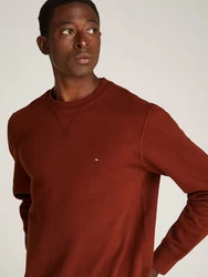 Tommy Hilfiger Sweatshirt ESS SEASONAL FLEECE CREWNECK Orange/Rot/Dunkelrot/Braun
