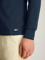 Tommy Jeans Rollkragenshirt TJM SLIM TURTLENECK TEE Dunkelblau/Blau
