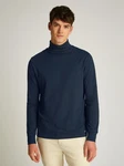 Tommy Jeans Rollkragenshirt TJM SLIM TURTLENECK TEE Dunkelblau/Blau