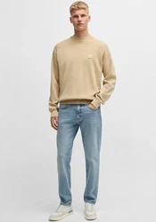 BOSS ORANGE Regular-fit Jeans Re.Maine BC in 5-Pocket-Form Hellblau/Blau