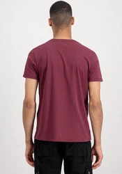Alpha Industries Rundhalsshirt Basic T 2 Pack Dunkelgrün/Dunkelrot/Bordeaux/Rot